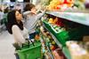 Take-home sales increased by almost four per cent