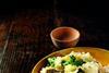 M Kitchen roasted mushroom tripoline and tenderstem broccoli