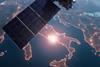Satellite over Italy