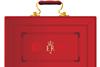 Red budget box