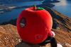 Koru Apple mascot Fern Ridge Fresh