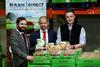 L-R Jack Hamilton (COO, Mash Direct), Marty Colvin (RD, HSBC) & Lance Hamilton (Sales Director, Mash Direct).