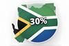 South Africa 30 per cent tariff