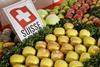 Obst und Gemuese aus der Schweiz