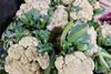 Cauliflower crops that were due to be harvested weeks ago have now started to come through due to recent rainfall