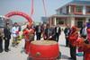 The official opening in China