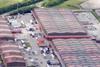 The new air-freight centre is in the top left hand corner