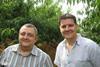Kidd (right) pictured with Alan Guindi