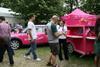 The Pink Lady stand and branded mini