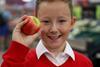 Kids are being offered free apples in Tesco
