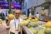 Novianto showed Fruitnet the new varieties at Asia Fruit Logistica in Hong Kong
