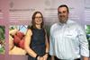 Vicky Rye with technical director Rupert Carter at Fruit Attraction 2023