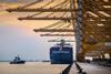 Container vessel Jebel Ali terminal DP World