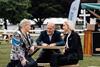 L-r: Carol Paris, chief executive, Royal Bath & West of England Society; Stewart Crocker, chair of the board of Sustainable Food Somerset; and First Milk sales and marketing director Leona McDonald