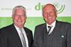 (v.l.) Karl Voges, Vorstand Landgard eG und BVEO-Vorsitzender, und DRV-Präsident Manfred Nüssel, Foto: DRV