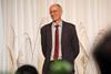 Ian Greaves receiving Hayward Medal Zespri