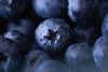 Generic blueberries closeup