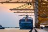 Container vessel Jebel Ali terminal DP World