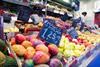 Fresh fruit Spanish market