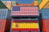 US Spain containers trade