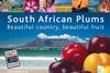 South Africa plums promotion