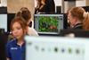 Students using computer vision to detect ripe cherries and predict yields