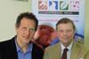 Monty Don (left) with Dr David Skydmore from Horticulture Wales