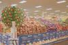 Sunkist Guinness World Record citrus display Rouses Markets