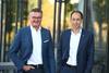 Der Grüne Punkt-CEO Michael Wiener (l.) und Laurent Auguste (Circular Resources) Foto: DSD – Duales System Holding GmbH & Co. KG