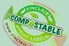 Sinclair compostable fruit label