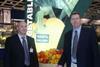 Md and founder of Arava Avi Kadan, left, with David Crossland