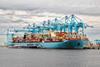 NL Maersk vessel Port of Rotterdam