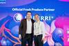 David Axiotis and Aaron Huang senior vice president of Imberri right