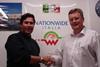 Francesco Dipaola (left) with Nationwide group md Tim O'Malley