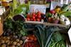 Fresh veg at Newton Farm Foods, Bath