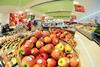 Rewe apples store fresh produce department