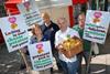 Growers join TV chef to promote spuds