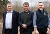 Tim Rooke, Martin Emmett and Stephen Shields