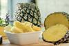 Fyffes crownless pineapples whole and cut