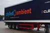 Chilled Ambient lorry logistics Culina truck trailer