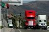Mexico US truck border
