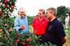 John worth, Tesco Technical Manager for apples, Quentin Sandell, Tesco Local Sourcing manager, Peter