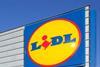 DE Lidl sign logo