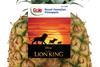 Dole Lion King pineapple label
