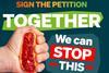 The petition warns that chefs and their businesses will face pressure from the proposed reset