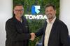 (l-r) Tomra Food Australia CEO Paul Slupecki with AC Foods Australia general manager Brett Jackson