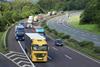 Lkw auf der Autobahn