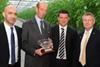 Pictured left to right: Glinwell director Sam Cannatella, HRH Duke of Kent, Glinwell director Joe Colletti and Lea Valley Growers Association chairman Gary Taylor
