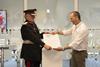 Marco Hilborne and Lord Lieutenant Kent