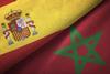 Morocco Spain textured flags Adobe Stock